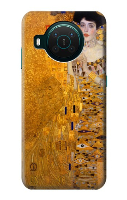 S3332 Gustav Klimt Adele Bloch Bauer Etui Coque Housse pour Nokia X10