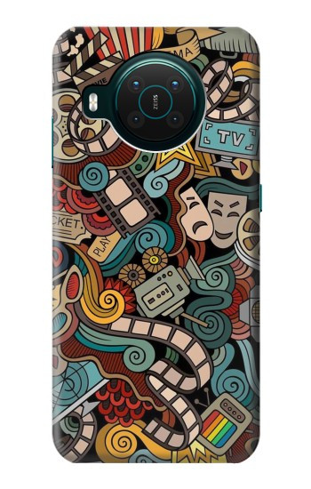 S3480 Divertissement Film par intérim Etui Coque Housse pour Nokia X10