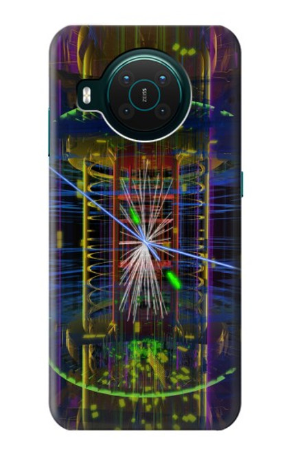 S3545 Collision de particules Quantiques Etui Coque Housse pour Nokia X10