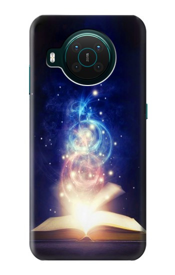 S3554 Sortilège Livre Etui Coque Housse pour Nokia X10