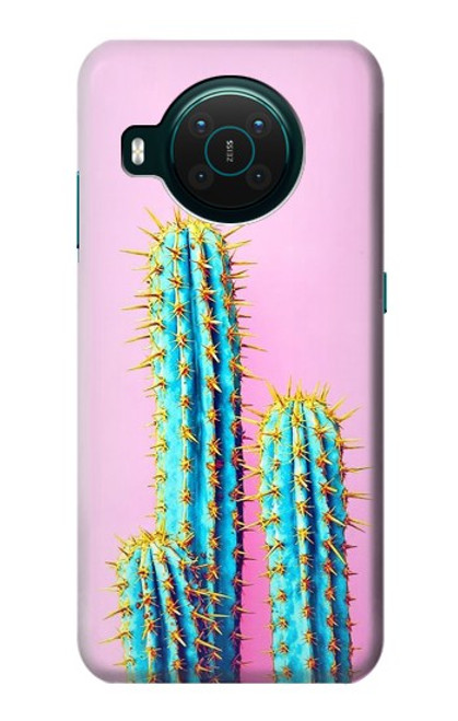 S3673 Cactus Etui Coque Housse pour Nokia X10