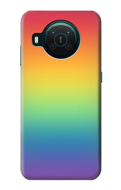 S3698 Drapeau de fierté LGBT Etui Coque Housse pour Nokia X10