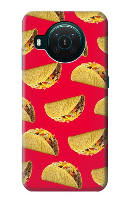 S3755 Tacos mexicains Etui Coque Housse pour Nokia X10