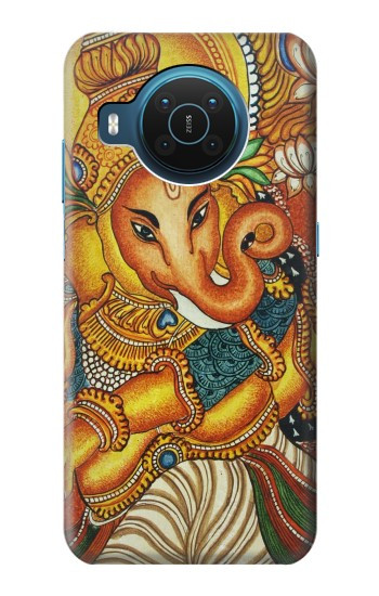 S0440 Dieu hindou Ganesha Etui Coque Housse pour Nokia X20