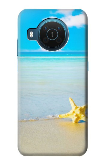 S0911 Détendez-vous à la plage Etui Coque Housse pour Nokia X20