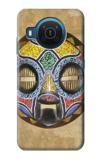 S0965 Masque africain Baluba Etui Coque Housse pour Nokia X20