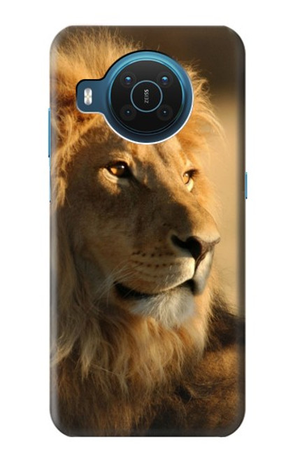 S1046 Le Roi Lion de la forêt Etui Coque Housse pour Nokia X20