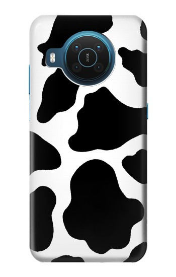 S2096 Motif de vache transparente Etui Coque Housse pour Nokia X20
