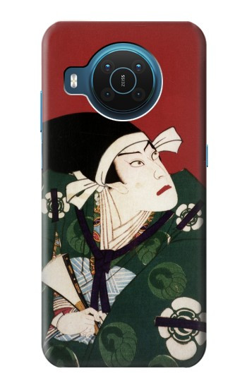 S2498 Japon Art toyohara kunichika Etui Coque Housse pour Nokia X20