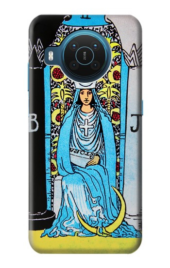 S2837 La Papesse carte de tarot Millésime Etui Coque Housse pour Nokia X20