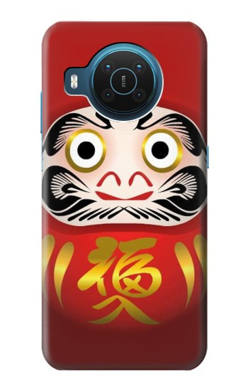 S2839 Japon Daruma Poupée Etui Coque Housse pour Nokia X20