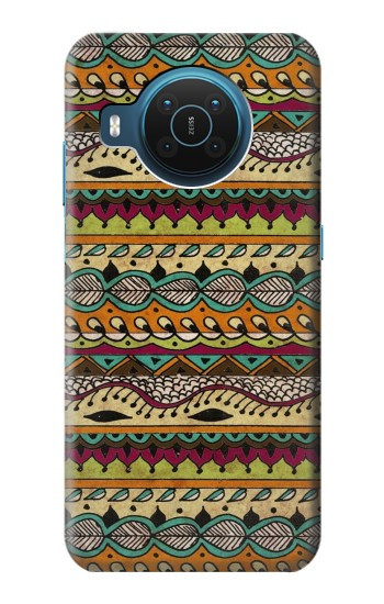 S2860 Boho Hippie Motif aztèque Etui Coque Housse pour Nokia X20
