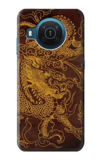 S2911 Dragon chinois Etui Coque Housse pour Nokia X20