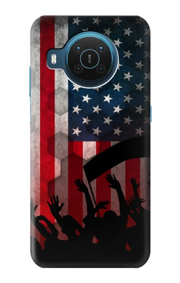 S2989 Amérique du football Etui Coque Housse pour Nokia X20