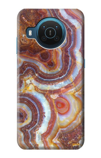 S3034 Texture marbre de couleur Imprimé Etui Coque Housse pour Nokia X20