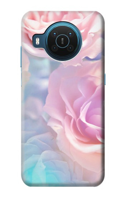 S3050 Pastel Fleurs millésimé Etui Coque Housse pour Nokia X20