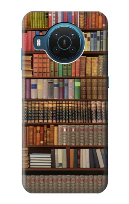 S3154 étagère à livres Etui Coque Housse pour Nokia X20