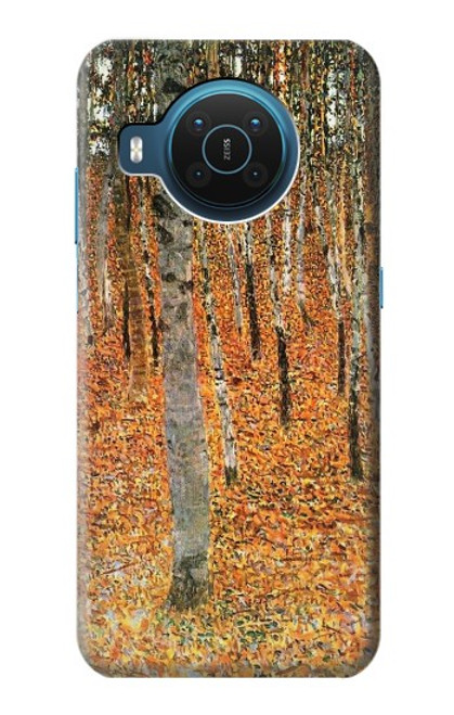 S3380 Gustav Klimt Bouleau Forêt Etui Coque Housse pour Nokia X20