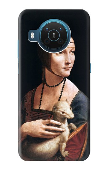 S3471 Lady hermine Leonardo da Vinci Etui Coque Housse pour Nokia X20