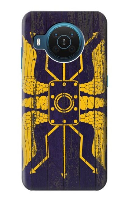 S3546 Roman Bouclier Bleu Etui Coque Housse pour Nokia X20