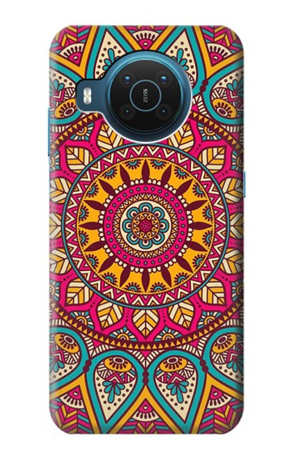 S3694 Modèle d'art hippie Etui Coque Housse pour Nokia X20