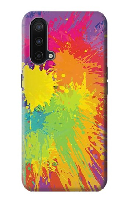 S3675 Tâche de couleur Etui Coque Housse pour OnePlus Nord CE 5G