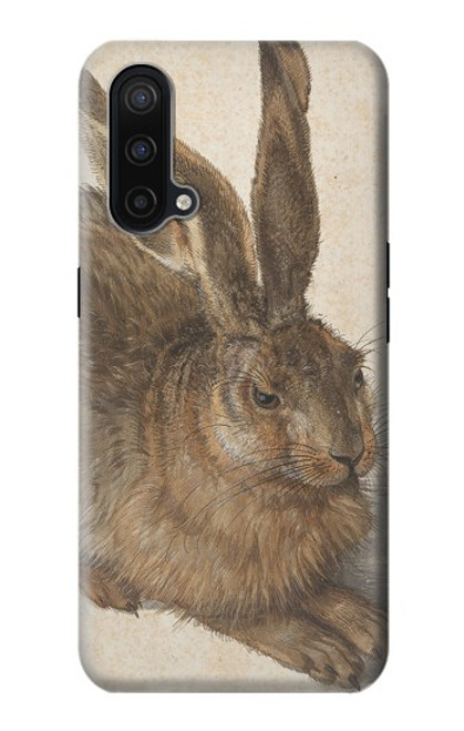 S3781 Albrecht Durer Young Hare Etui Coque Housse pour OnePlus Nord CE 5G