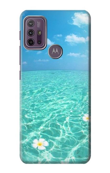 S3720 Summer Ocean Beach Etui Coque Housse pour Motorola Moto G10 Power