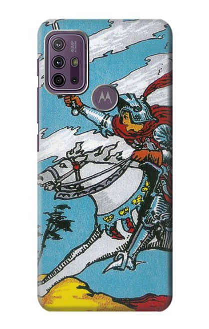 S3731 Carte de tarot chevalier des épées Etui Coque Housse pour Motorola Moto G10 Power