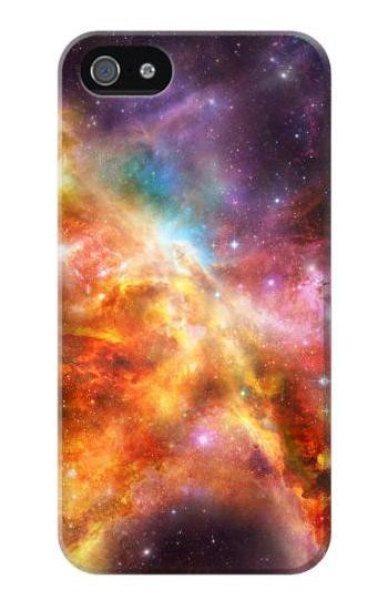 S1963 Nebula Rainbow Space Etui Coque Housse pour iPhone 5 5S SE