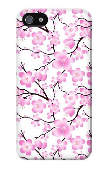 S1972 Sakura Cherry Blossoms Etui Coque Housse pour iPhone 5 5S SE