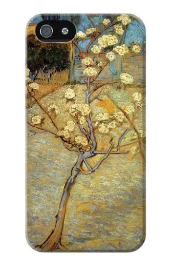 S1978 Van Gogh Letter Pear Tree Blossom Etui Coque Housse pour iPhone 5 5S SE
