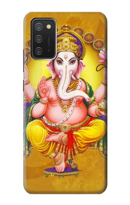S0896 Ganesh Seigneur Dieu hindou Etui Coque Housse pour Samsung Galaxy A03S