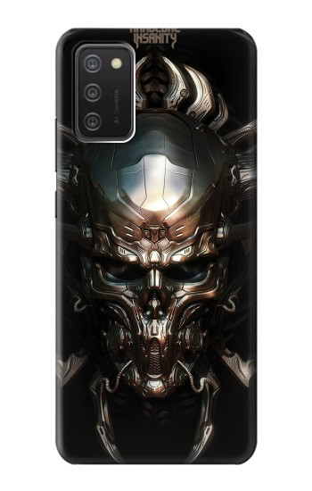 S1027 Crâne Etui Coque Housse pour Samsung Galaxy A03S