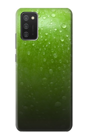 S2475 Seamless Texture verte pomme Etui Coque Housse pour Samsung Galaxy A03S
