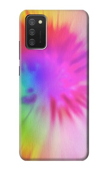 S2488 Tie Dye Couleur Etui Coque Housse pour Samsung Galaxy A03S