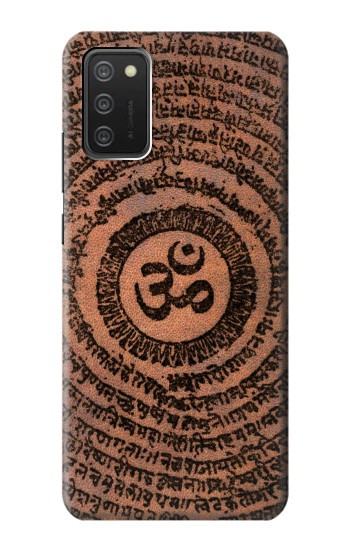 S2874 Symbole de l'OM Tatouage Etui Coque Housse pour Samsung Galaxy A03S