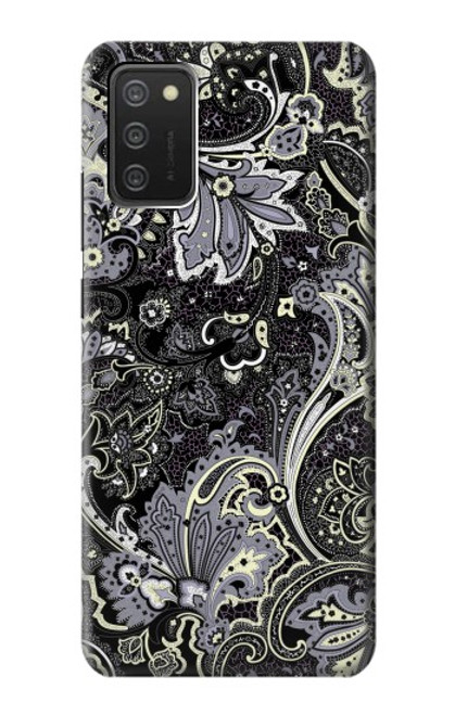 S3251 Motif Batik Fleur Etui Coque Housse pour Samsung Galaxy A03S