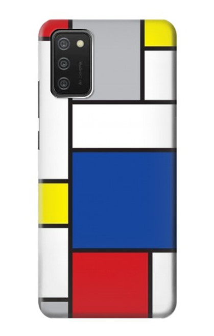 S3536 Art moderne Etui Coque Housse pour Samsung Galaxy A03S