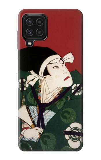 S2498 Japon Art toyohara kunichika Etui Coque Housse pour Samsung Galaxy A22 4G