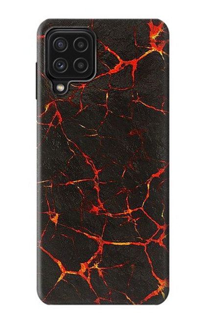 S3696 Magma de lave Etui Coque Housse pour Samsung Galaxy A22 4G