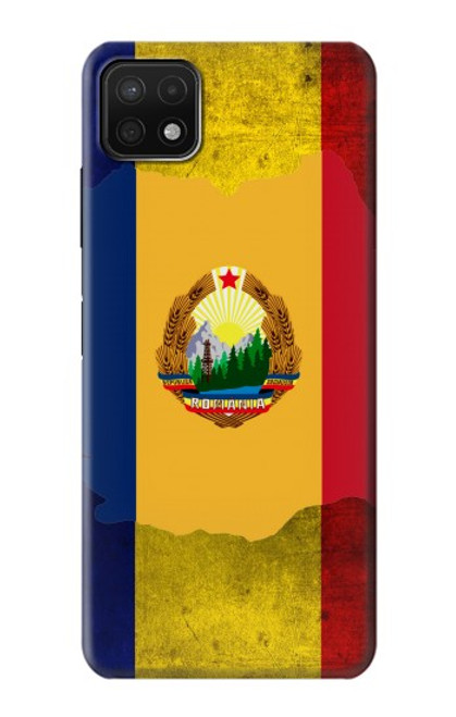 S3021 Roumanie Drapeau Etui Coque Housse pour Samsung Galaxy A22 5G