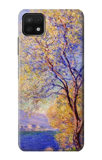 S3339 Claude Monet Antibes vue des jardins Salis Etui Coque Housse pour Samsung Galaxy A22 5G