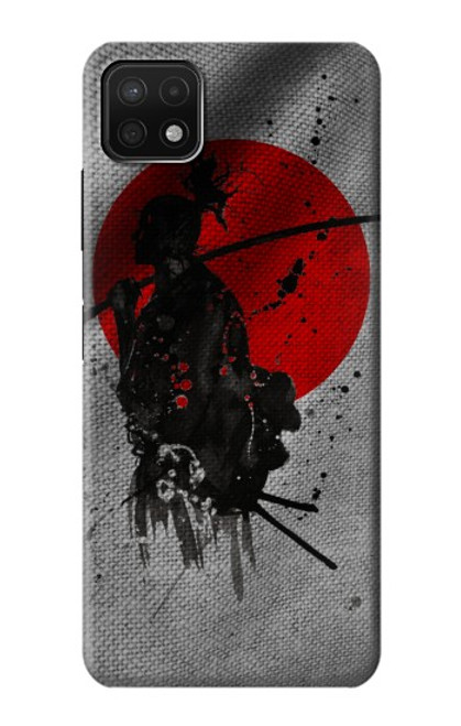 S3517 Japon Drapeau Samurai Etui Coque Housse pour Samsung Galaxy A22 5G
