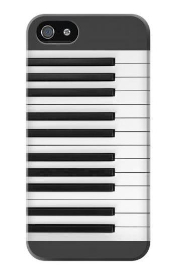 S2082 One Octave Piano Etui Coque Housse pour iPhone 5 5S SE