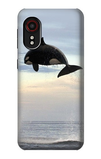 S1349 Épaulard Orca Etui Coque Housse pour Samsung Galaxy Xcover 5