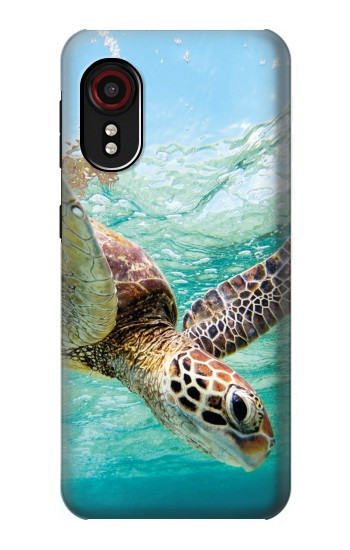 S1377 Océan tortue de mer Etui Coque Housse pour Samsung Galaxy Xcover 5