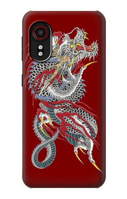 S2104 Yakuza dragon Tatouage Etui Coque Housse pour Samsung Galaxy Xcover 5