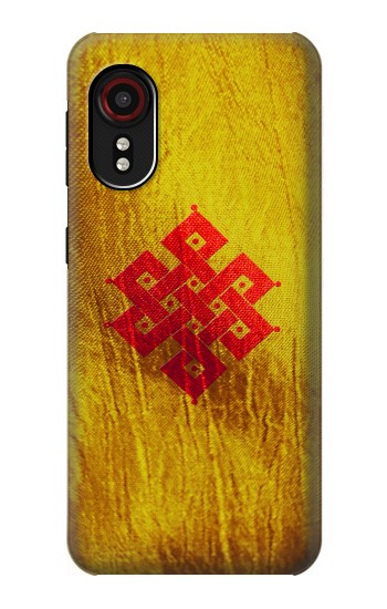 S2318 Noeud éternel méditation bouddhiste spirituelle Etui Coque Housse pour Samsung Galaxy Xcover 5