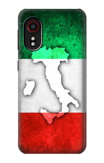 S2338 Italie Drapeau Etui Coque Housse pour Samsung Galaxy Xcover 5